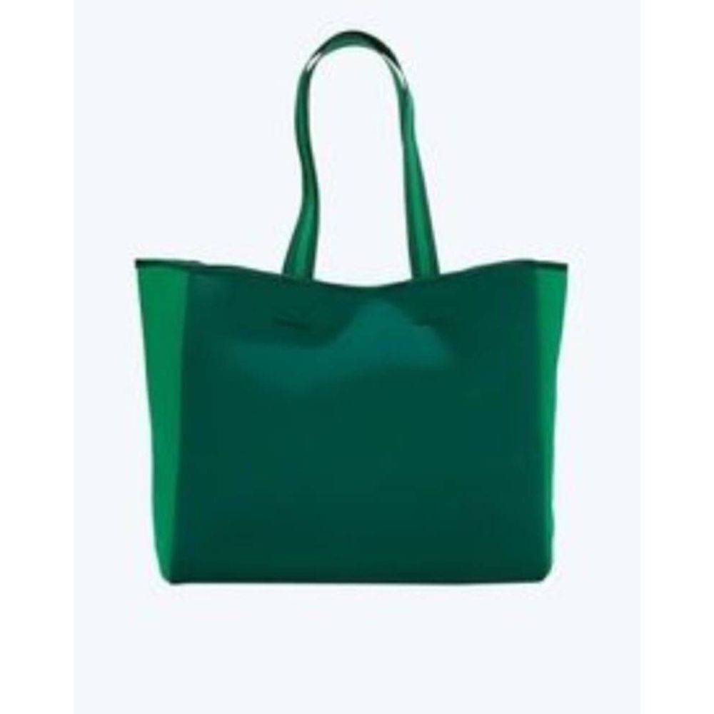 Summersalt The Perfect Beach Tote Bag Seaglass & Seaweed Green Neoprene